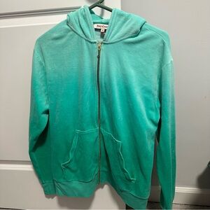 Juicy Couture Ombré Velour Jacket - Green